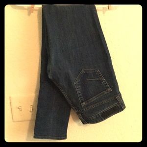 Dark denim skinny jeans
